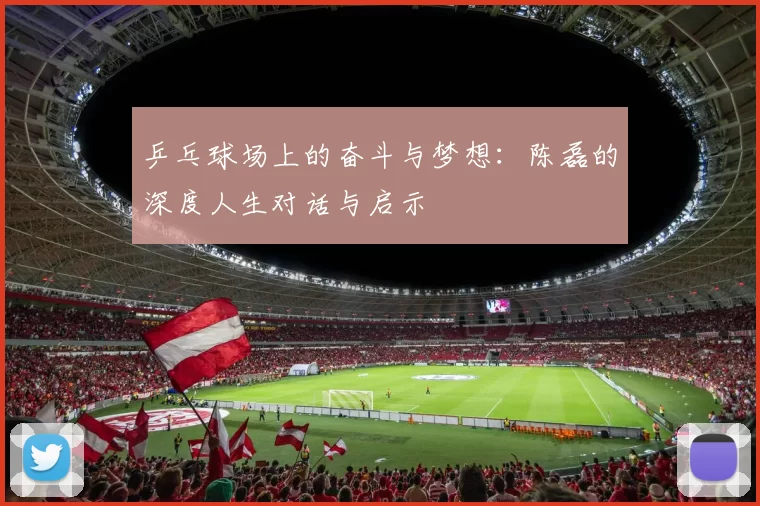 乒乓球场上的奋斗与梦想：陈磊的深度人生对话与启示