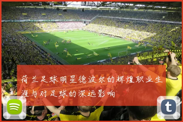 荷兰足球明星德波尔的辉煌职业生涯与对足球的深远影响