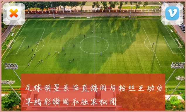 足球明星亲临直播间与粉丝互动分享精彩瞬间和独家秘闻